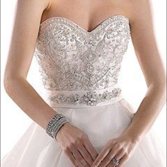 NWT- Maggie Sottero Raynie Wedding Dress Gown - Picture 6 of 6